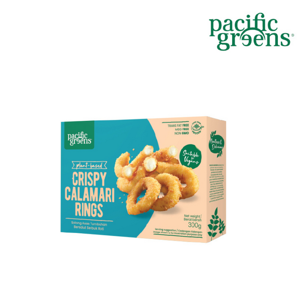 Pacific Greens Plant Based Crispy Calamari Rings (300g)