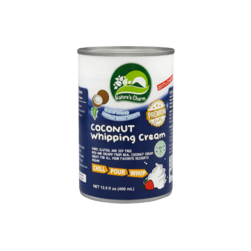 Nature's Charm Coconut Whipping Cream (400ml) - Wholemart