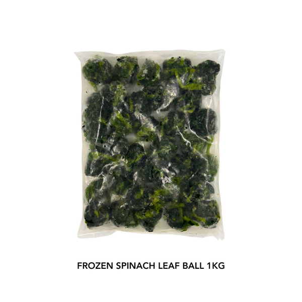 Frozen Spinach Leaf Ball (1kg)