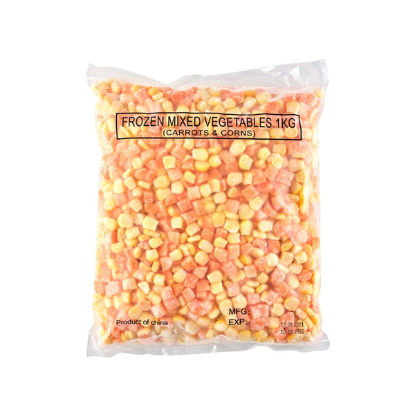 2-Way Frozen Mixed Vegetable (Corn and Carrots) 1kg