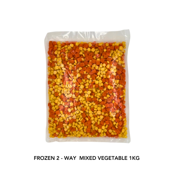 2-Way Frozen Mixed Vegetable (Corn and Carrots) 1kg