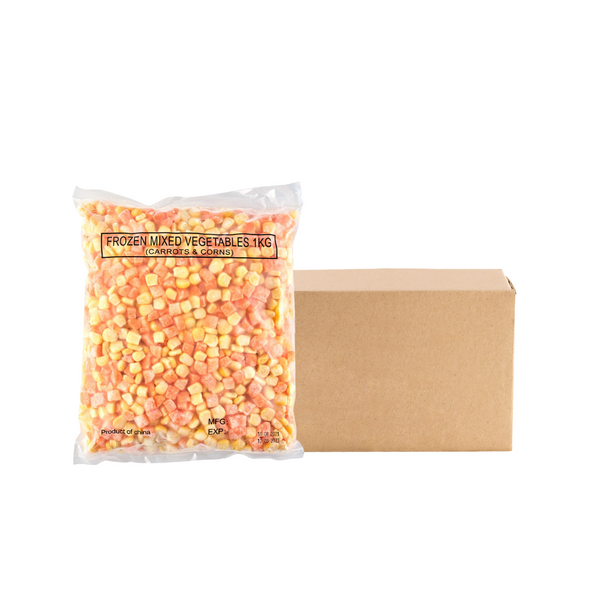 2-Way Frozen Mixed Vegetable (Corn and Carrots) 10x1kg