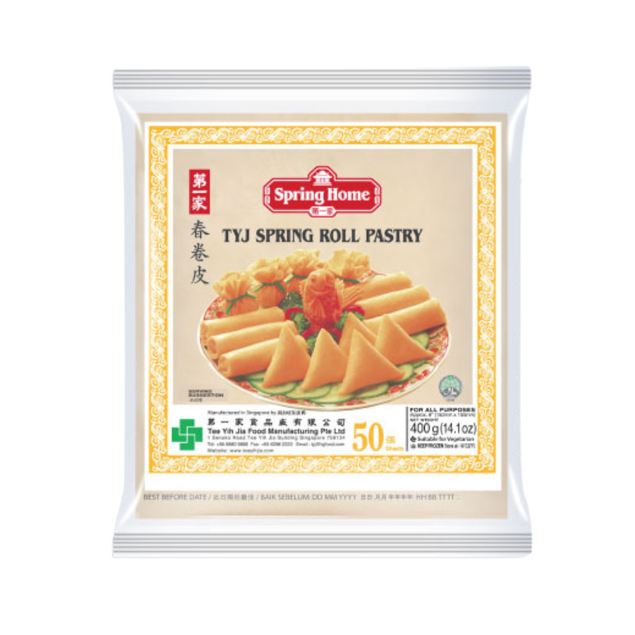 Spring Home Spring roll pastry Plain 6 (50 pcs) – Wholemart