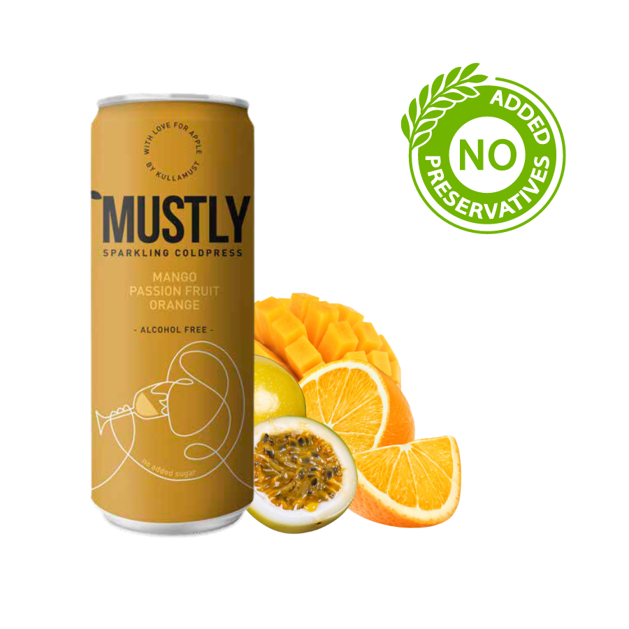 Mustly Mango Passion Fruit Orange 330ml – Wholemart