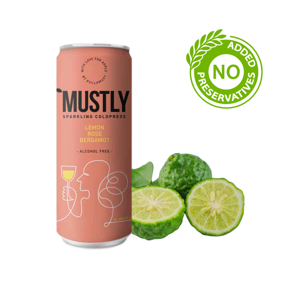 Mustly Lemon Rose Bergamot 330ml