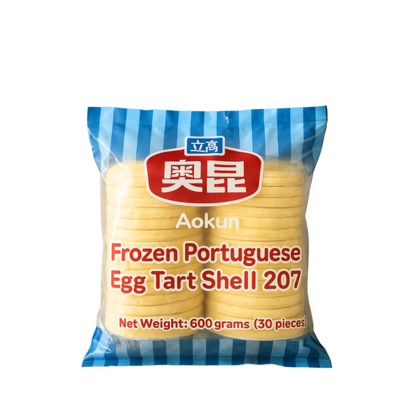 Aokun Frozen Portuguese Egg Tart Shell 207 (30pcs)