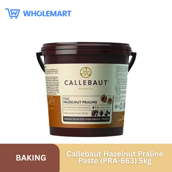 Callebaut Hazelnut Praline Paste (PRA-663) 5kg