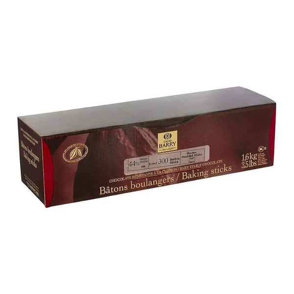 Chocolate Batons 44% / Baking Sticks 8cm, 300 pcs/ pk (1.6kg)