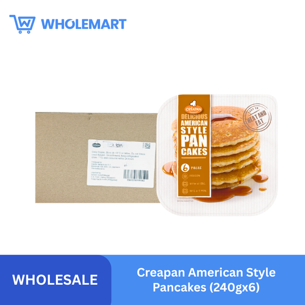 Creapan American Style Pancakes (240gx6)