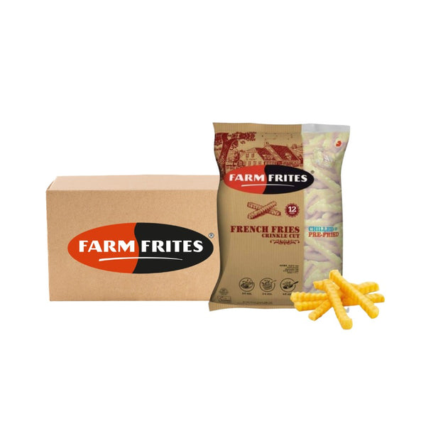 Farm Frites Crinkle Cut Fries (12x1kg)
