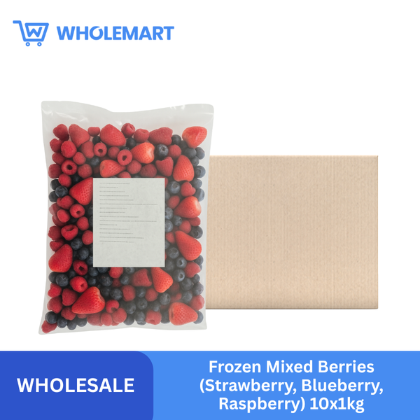 Frozen Mixed Berries (Strawberry, Blueberry, Raspberry) 10x1kg