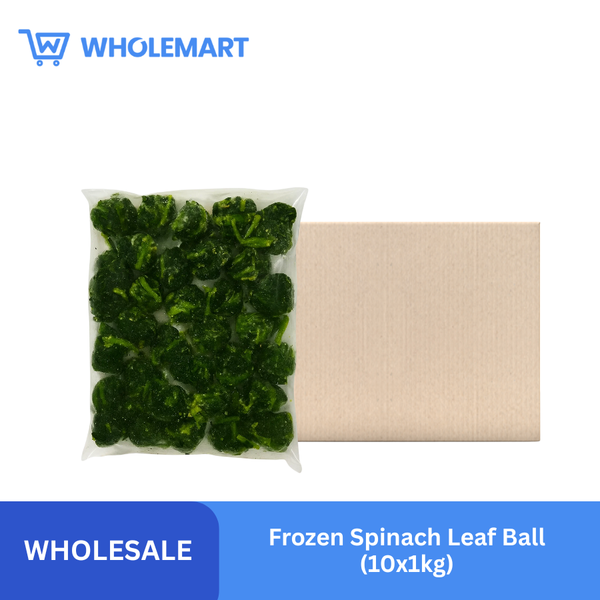 Frozen Spinach Leaf Ball (10x1kg)
