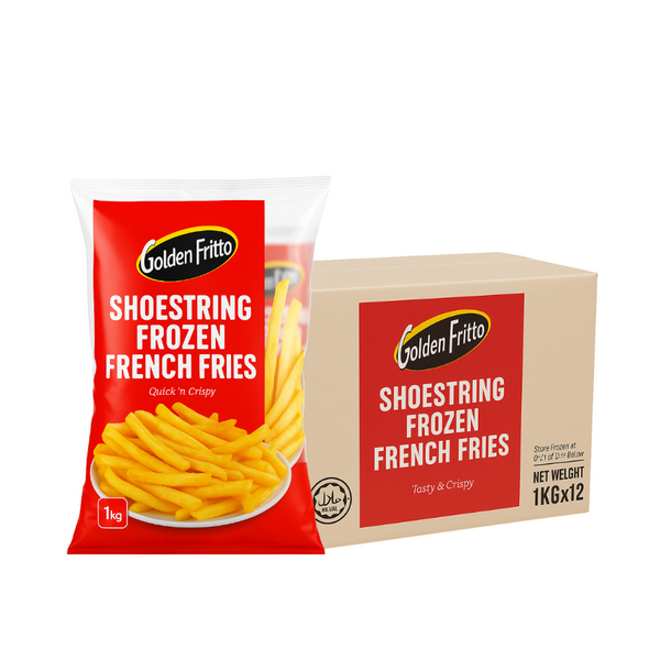 Golden Fritto Shoestring Fries 1kgx12