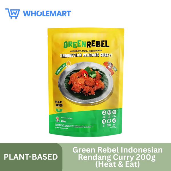 Green Rebel-Indonesian Rendang Curry 200g (Heat & Eat)
