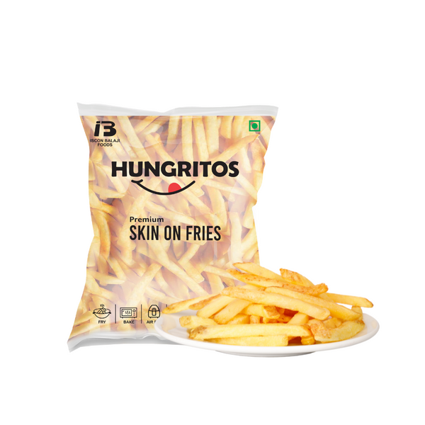 Hungritos Skin On French Fries 10mm (2kg)