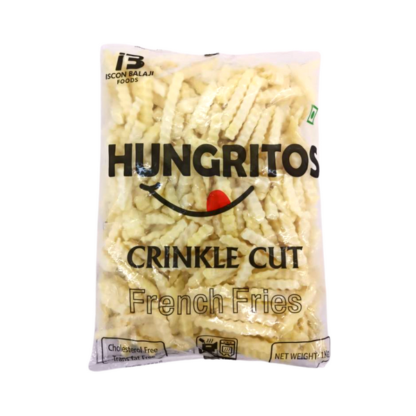 Hungritos Crinkle Cut Fries (1kg)