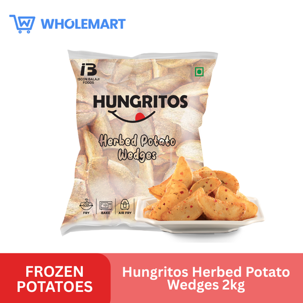 Hungritos Herbed Potato Wedges 2kg