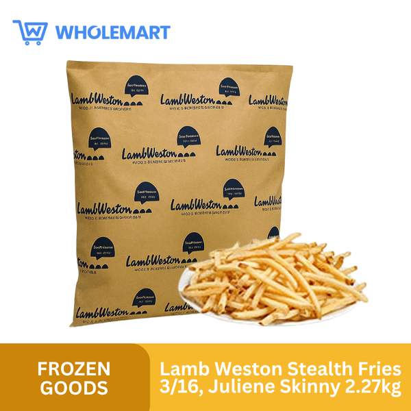 Lamb Weston Stealth Fries 3/16, Juliene Skinny 2.27kg