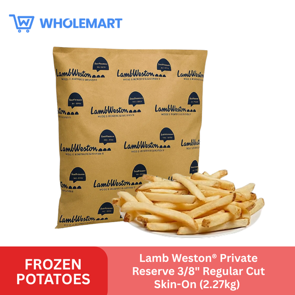Lamb Weston® Private Reserve 3/8" Regular Cut Skin-On (2.27kg)
