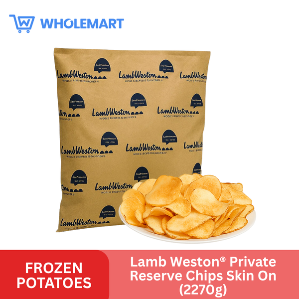 Lamb Weston® Private Reserve Chips Skin On (2270g)