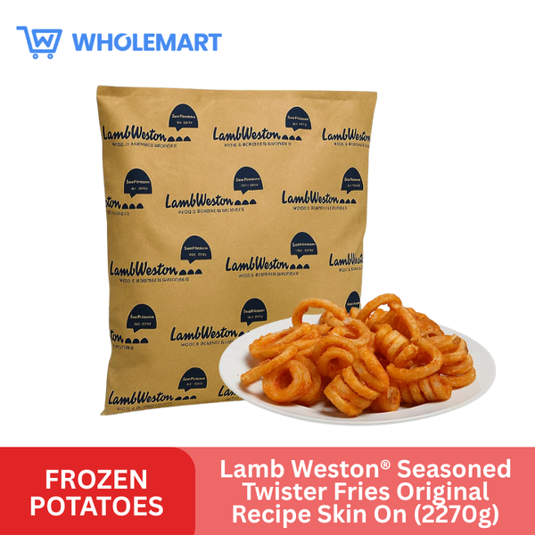 Lamb Weston® Seasoned Twister Fries Original Recipe Skin On (2270g)