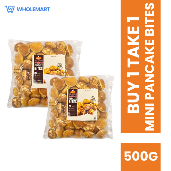 Creapan Mini Pancake Bites (500g) BUY 1 TAKE 1