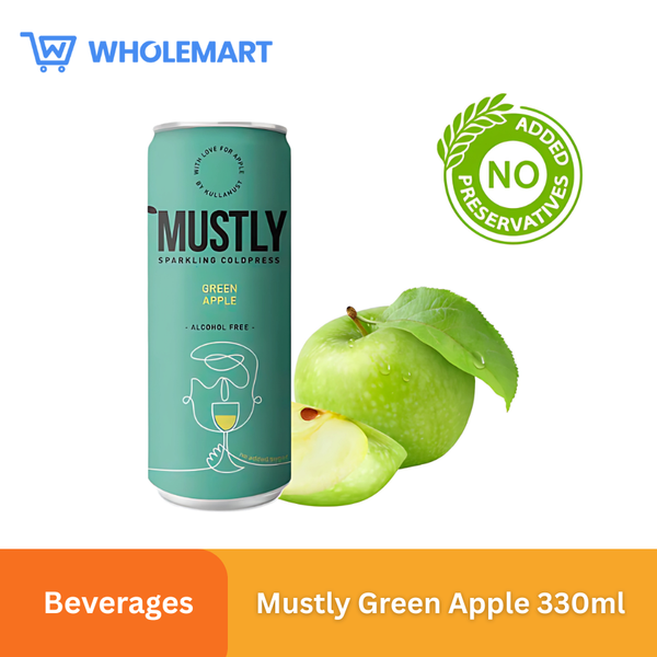 Mustly Green Apple 330ml
