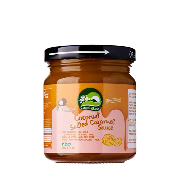 Nature's Charm Coconut Salted Caramel Sauce - 200 G