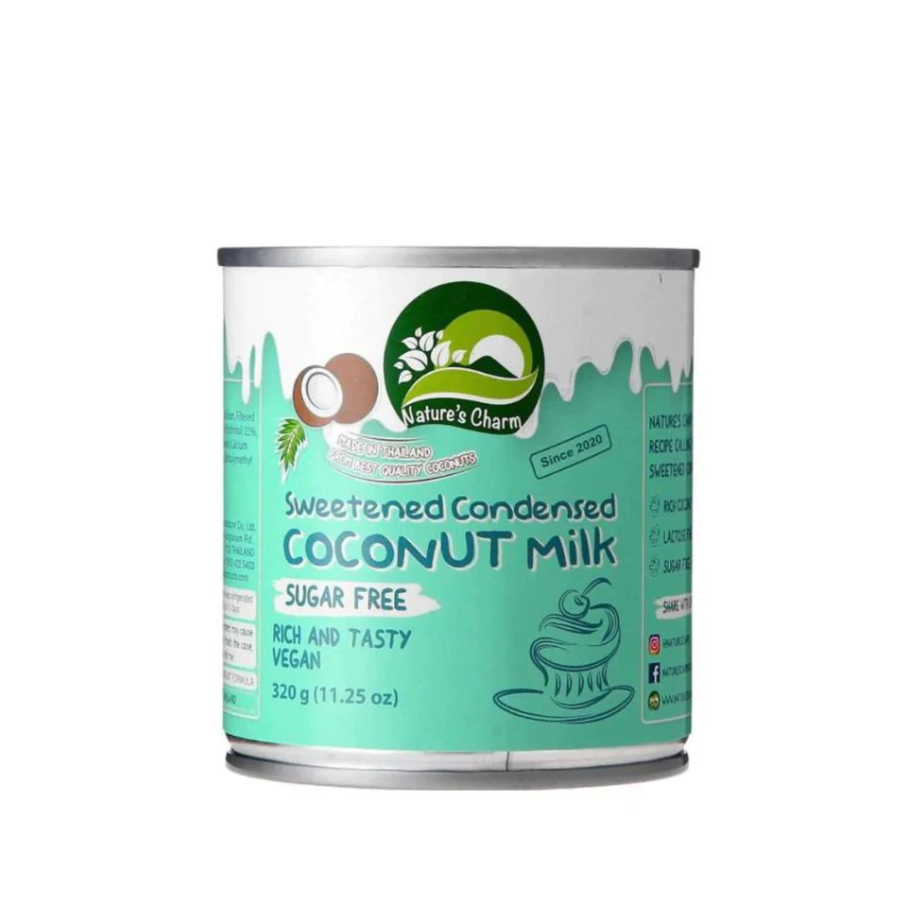 Nature's Charm Sweetened Condensed Coconut Milk - Sugar Free - 320G ...