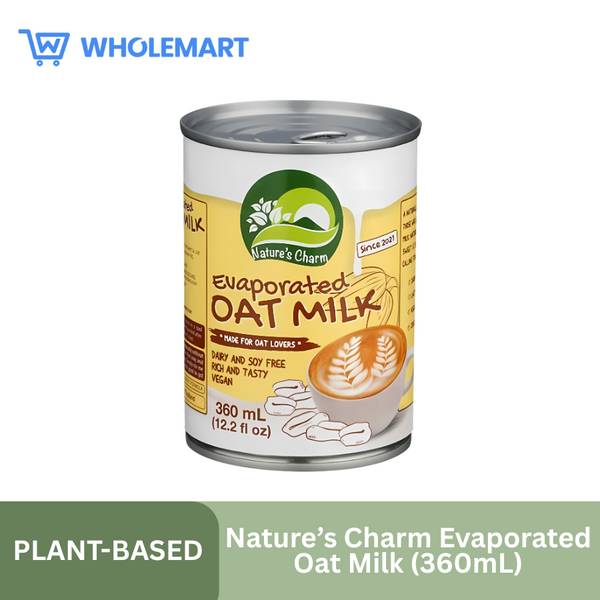 Nature's Charm Evaporated Oat Milk (360ml)