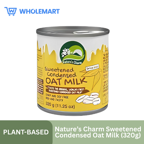 Nature's Charm Sweetened Condensed Oat Milk (320g)