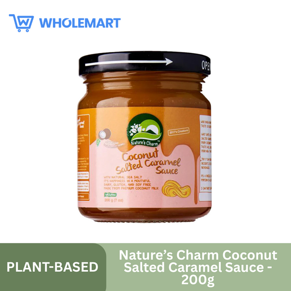 Nature's Charm Coconut Salted Caramel Sauce - 200 G