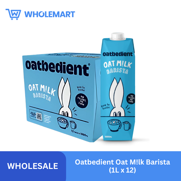 Oatbedient Oat M!lk Barista (1L x 12)