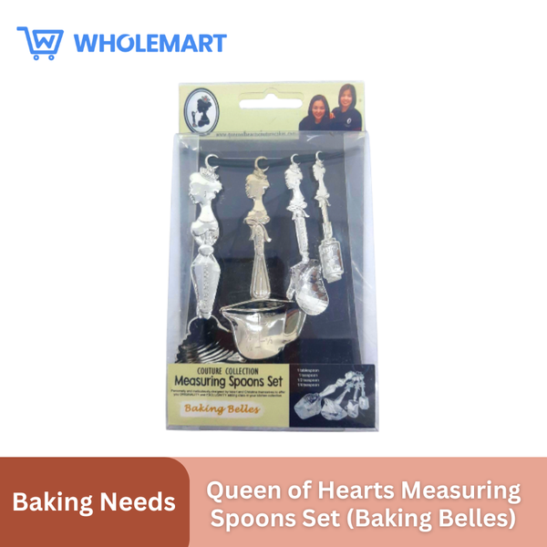 Queen of Hearts Measuring Spoons Set (Baking Belles)