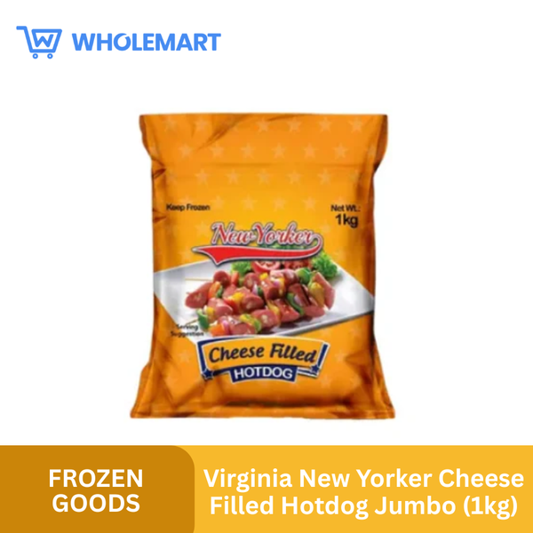 Virginia New Yorker Cheese Filled Hotdog Jumbo (1kg)