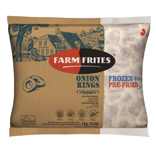 Farm Frites Breaded Onion Rings (1kg) - Wholemart
