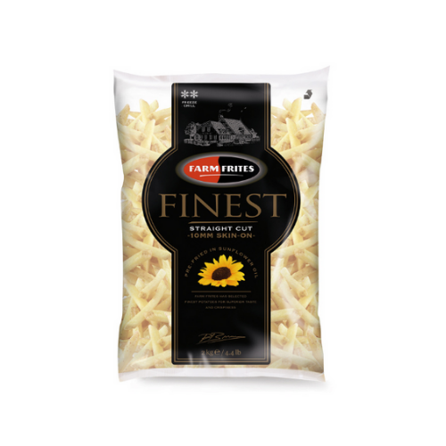 Farm Frites Finest 10mm Skin On Fries (2kg)