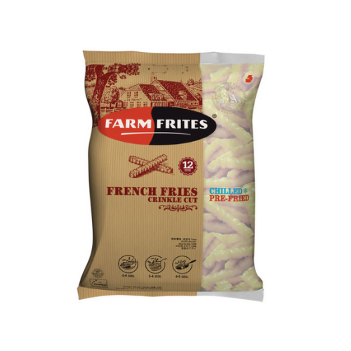 Farm Frites Crinkle Cut Fries (1kg) - Wholemart