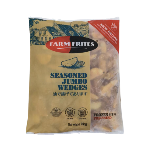 Farm Frites Seasoned Jumbo Wedges (2kg) - Wholemart
