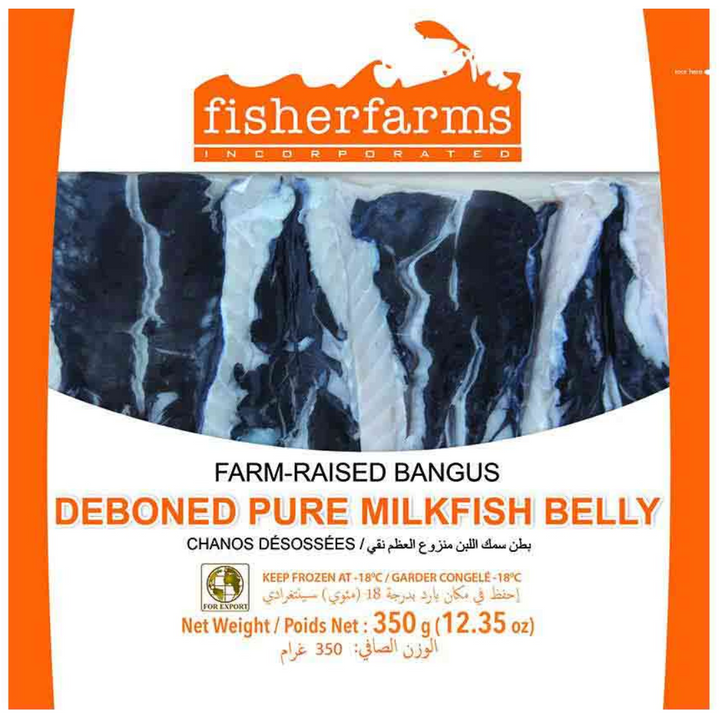 Fisherfarms Pure Bangus Belly (350g) - Wholemart
