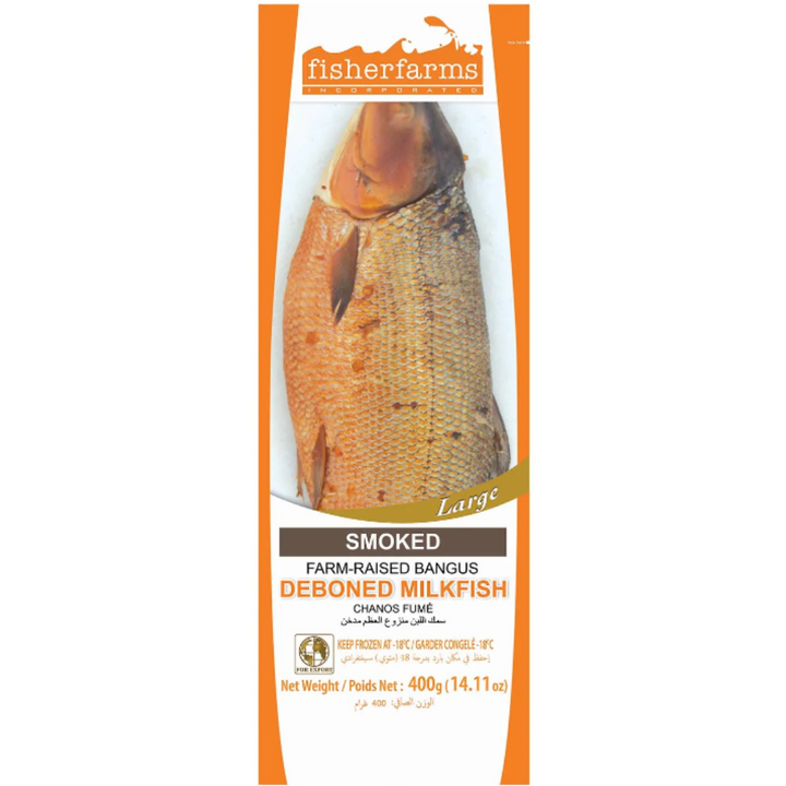Fisherfarms Smoked Deboned Bangus (400g) - Wholemart