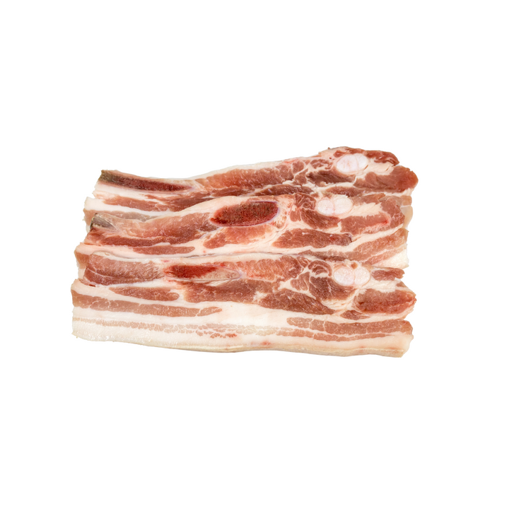 Wholemart Pork Belly, Bone In, Skin On (Liempo) 1kg - Wholemart