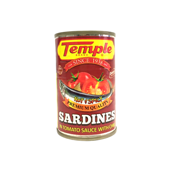 Temple Sardines in Tomato w/ Chili (155g)